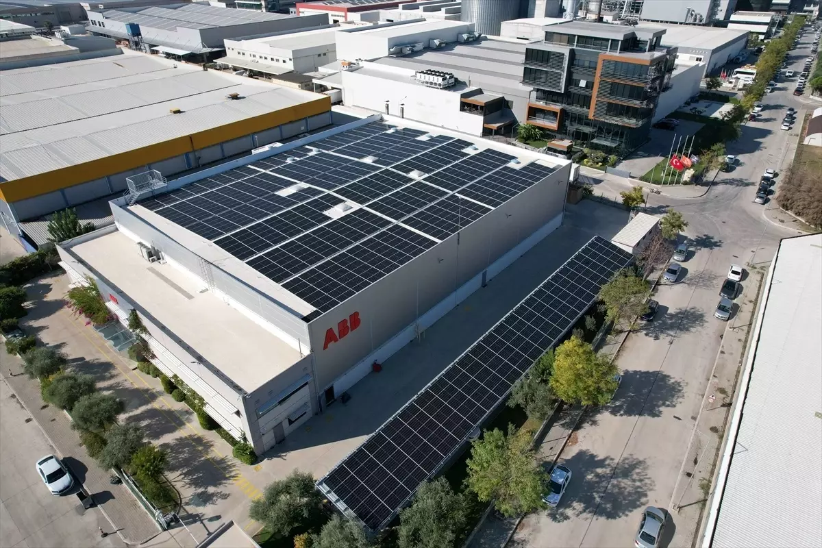ABB İzmir’de 1 Milyon kWh Yenilenebilir Enerji Üretti