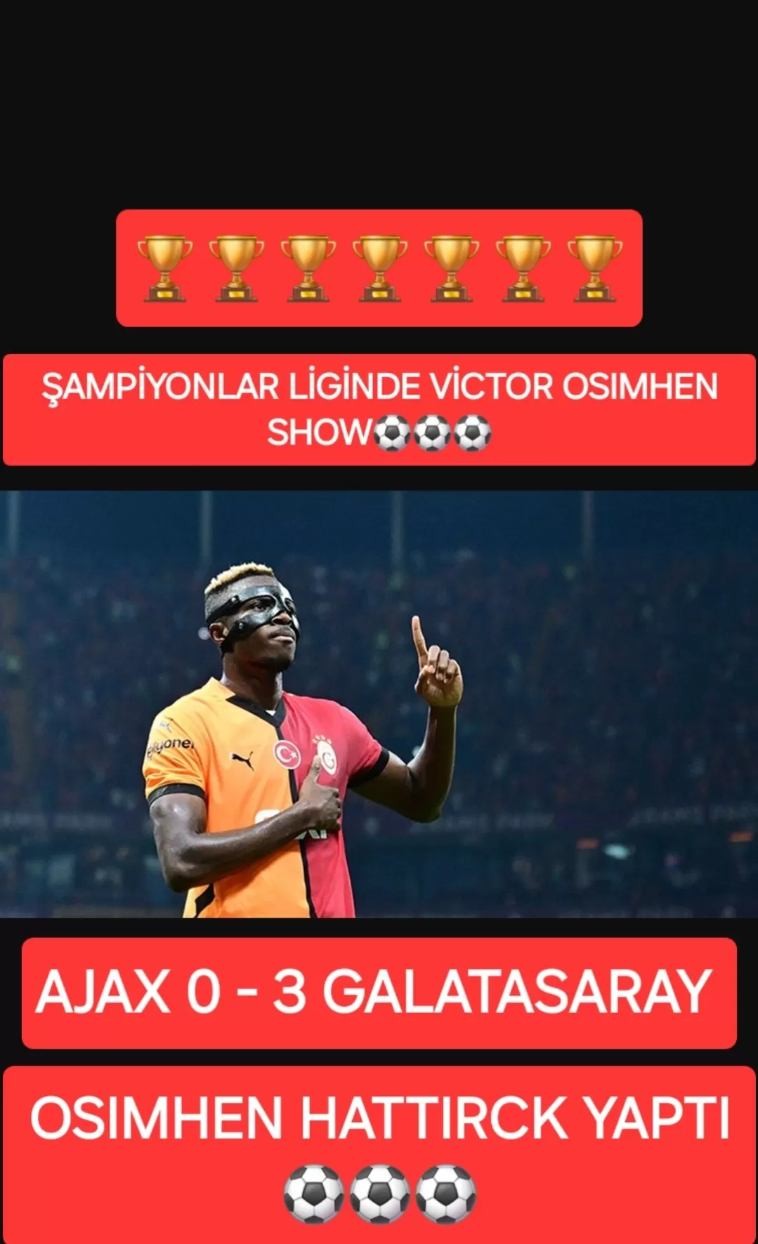 ŞAMPİYONLAR LİGİNDE GALATASARAY BİR BAŞKA