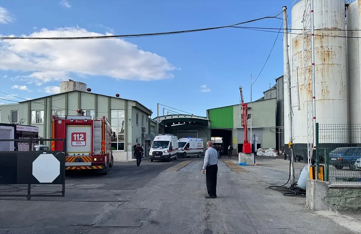 Afyonkarahisar’da Yağ Fabrikasında Patlama