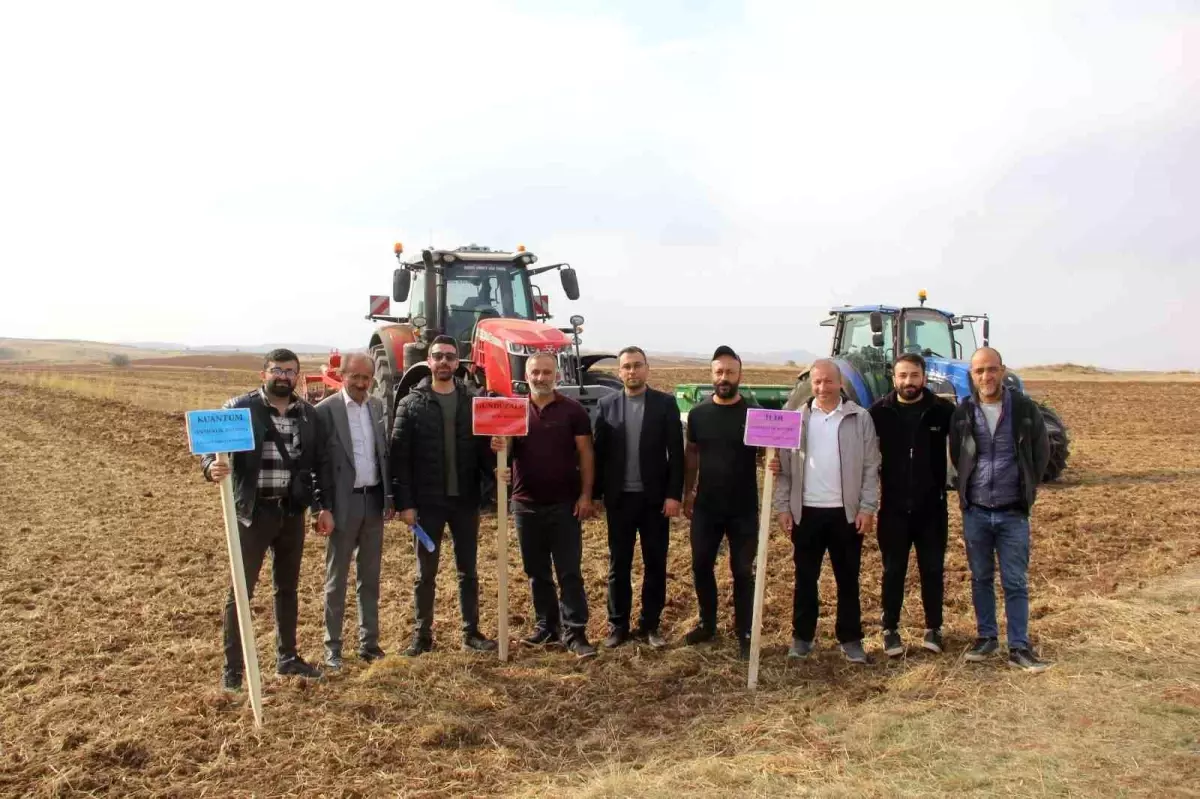 Sivas’ta Yeni Buğday Çeşitleri Ekildi