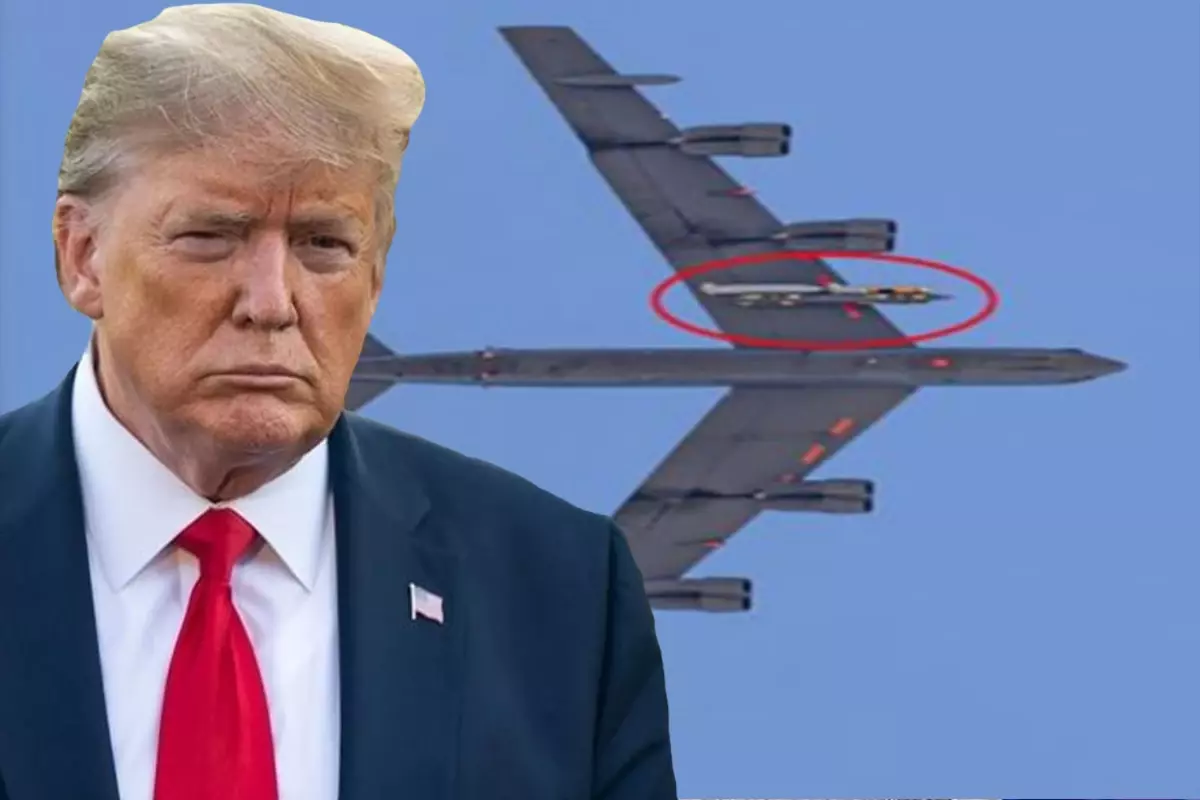 Trump’ın emrini verdiği gizli nükleer füze ilk kez testte görüntülendi