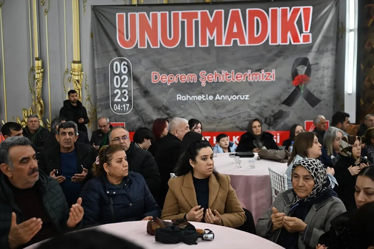 Özgür Özel’den Deprem Anması