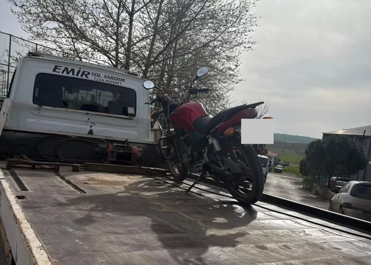 Abart Egzozlu Motosiklete 24 Bin Lira Ceza