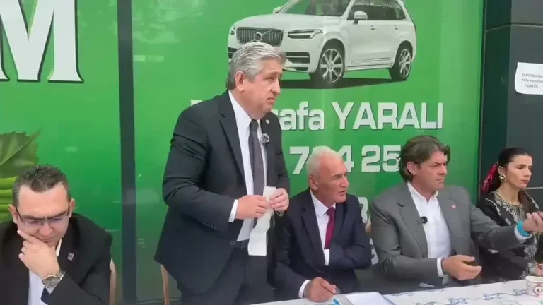 YENİ Partili Çan, Ayvacık’ta fındık üreticilerinin TMO ve 2B tepkisini dile getirdi